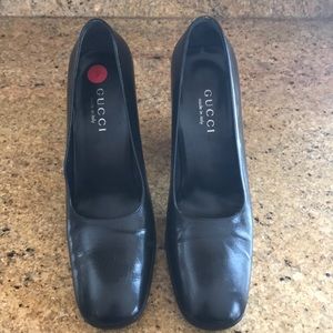 Gucci Block Pumps